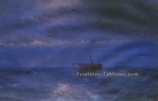 Caucase de la mer 1899 IBI paysage marin Bateau Ivan Aivazovsky Peintures à l'huile